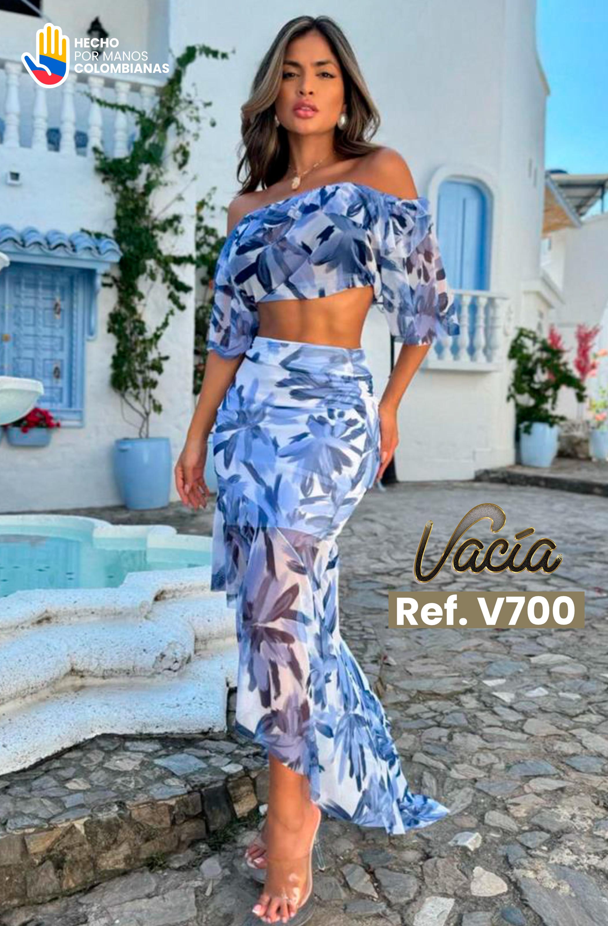 Conjunto minifalda colombiano