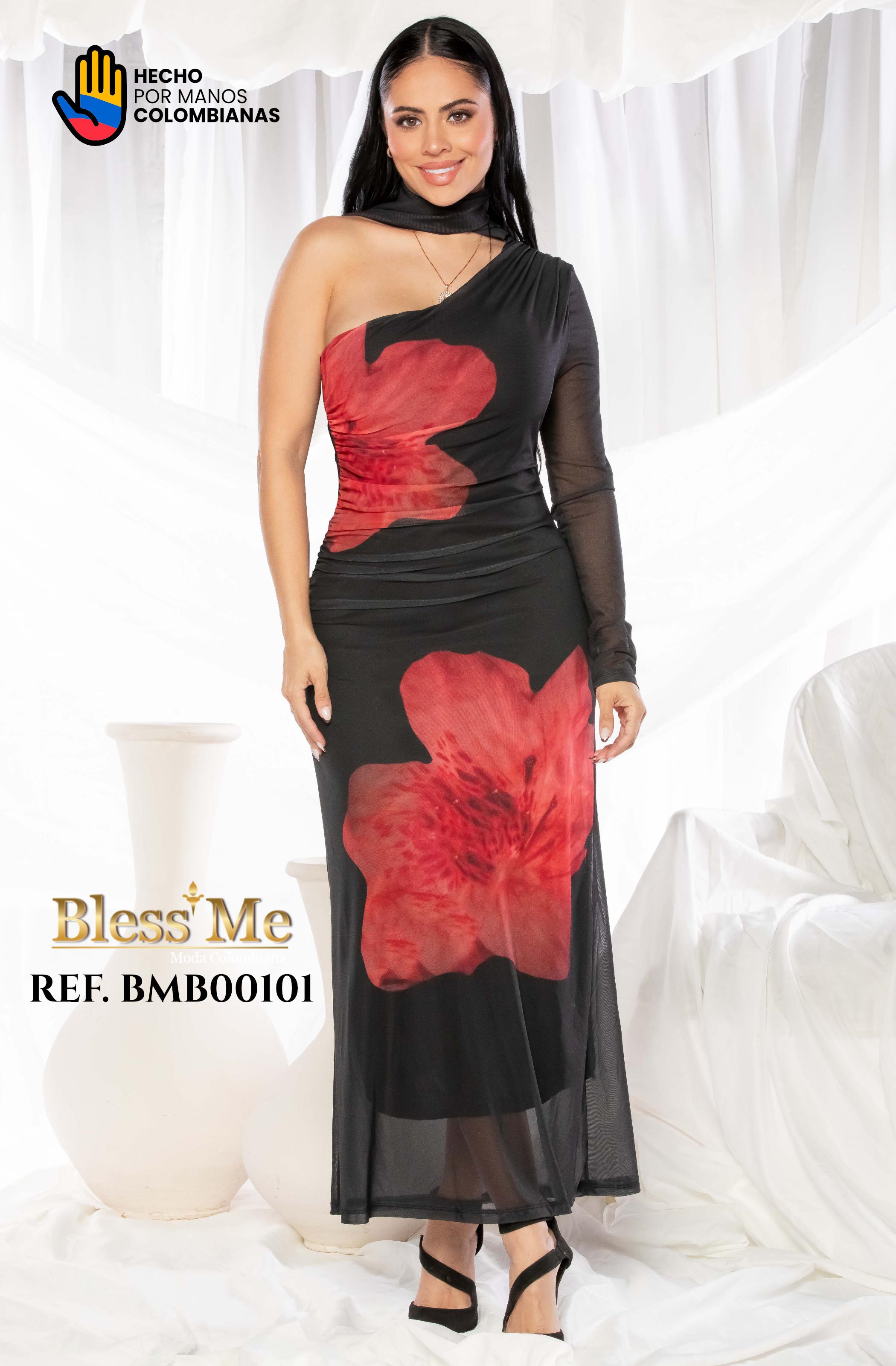 Vestido de Fiesta Colombiano